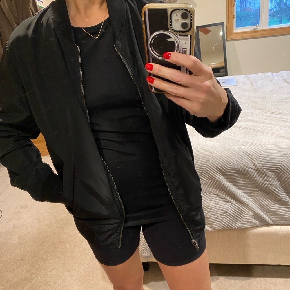 REVERSIBLE! B.P. Nordstrom nylon bomber jacket